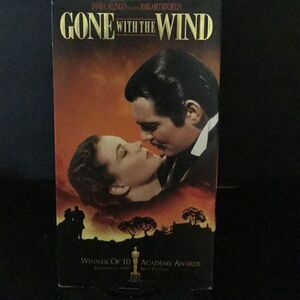 Gone with the wind on 2 VHS Tapes
